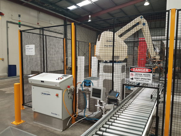 FUJI EC-171 Robotic Palletizer | Aurora Process Solutions
