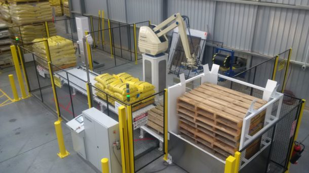 FUJI EC-102 Robotic Palletizer | Aurora